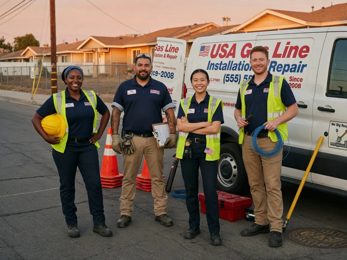 Gas Line Installation company in Brickeys, AR
